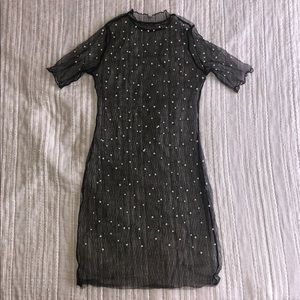 Beaded coverup dress Size M